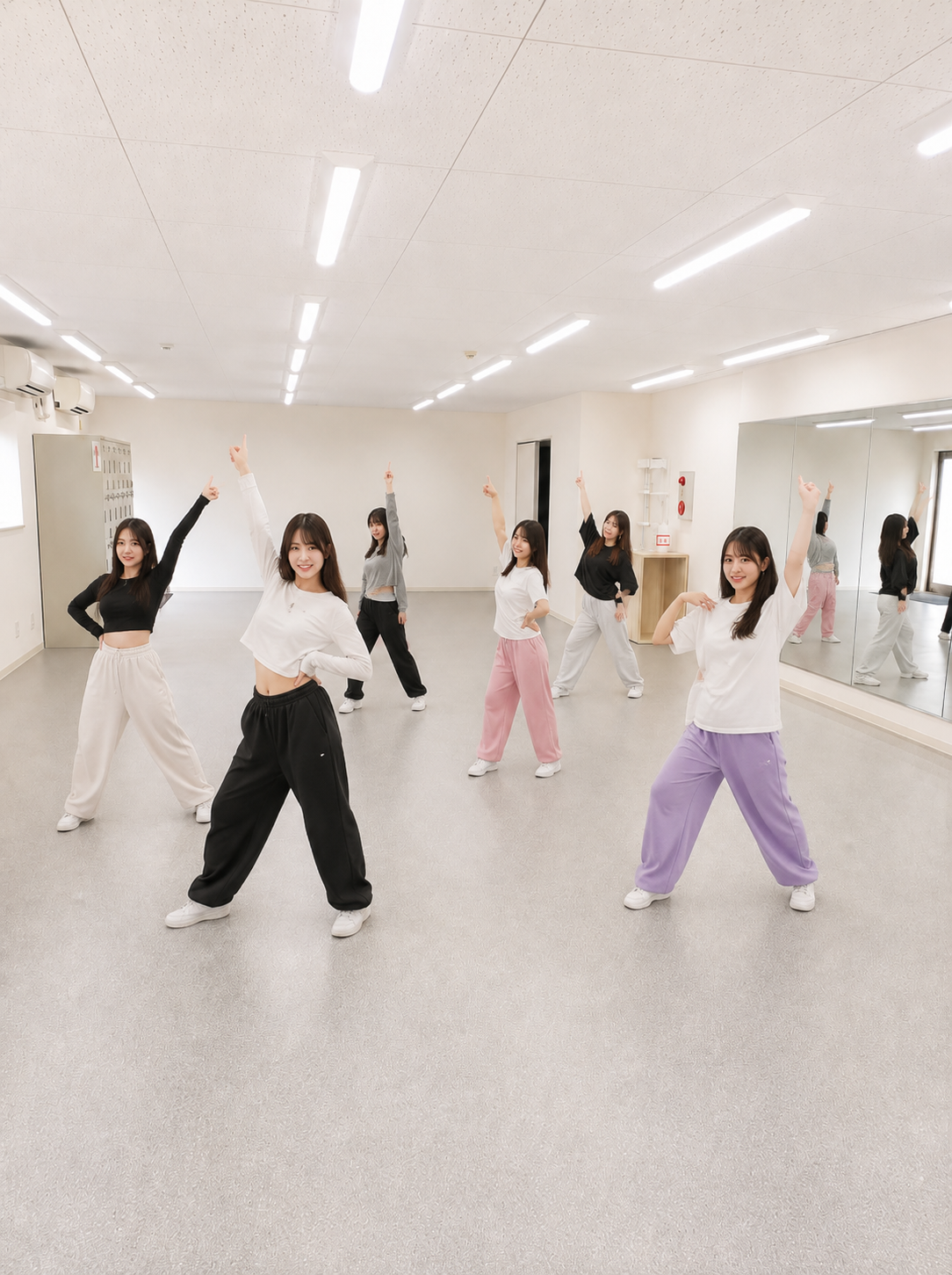 CIELでダンスレッスンを楽しむ様子